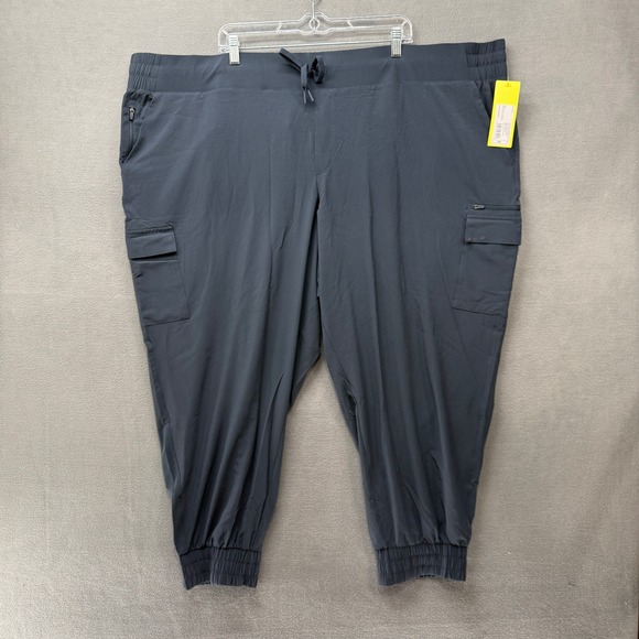 all in motion Other - All in Motion Navy Blue Stretch Cargo Joggers Mens 4X UPF 50+ Active Pants
